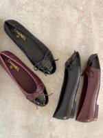 Chanel Crocodile Calfskin Ballerina Flats - Image 5