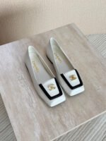 Chanel Lambskin Square-Toe - Image 2