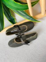 Miu Miu Mesh Fabric Ballerinas - Image 8