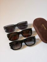 Tom Ford Icon Unisex Rectangle Sunglasses - Image 4