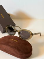Tom Ford Brown Raffa Round Sunglasses - Image 2