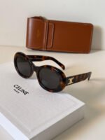 Celine Triomphe Round Sunglasses - Image 3