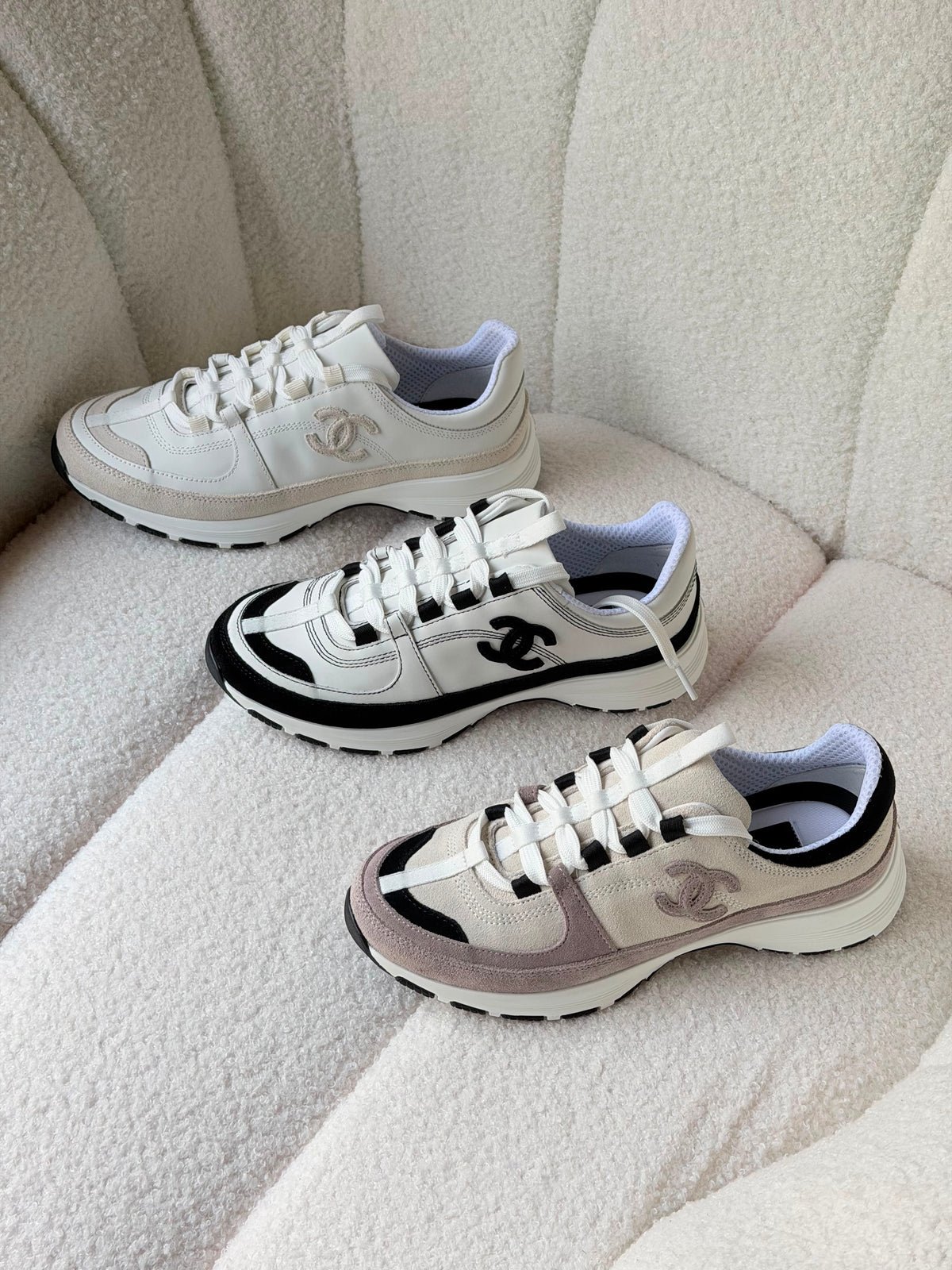 WhatsApp Image 2026-08-10 at 16.09.01 (2) Chanel Trainers-Calfskin & Suede Calfskin - Image 1