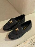 Chanel Pre-Loved Interlocking CC loafers - Image 2