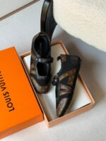 LV Sneakerina Mary Jane Sneakers - Image 4