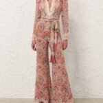 Zimmermann Rebellion Pussybow Shirt & Pant Set