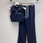 Miu Miu Navy Technical Jersey Set