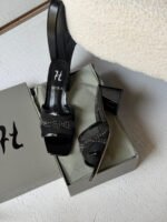 Gina Square-Toe Mesh Mules - Image 2