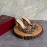 Gucci Horsebit GG canvas mule Sandal