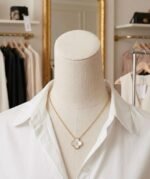 Van Cleef Malachite Vintage Alhambra Pendant Necklace