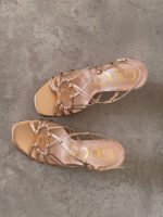 Gucci Crystal Interlocking G sandal - Image 3