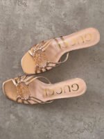 Gucci Crystal Interlocking G sandal - Image 2