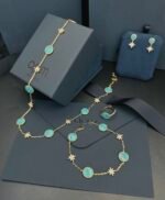 APM Necklace, Bracelet, Earrings & Ring Full Set - Image 2