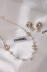 Chanel New Collection Necklace & Earrings - Image 4