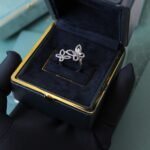 Graff Double Butterfly Silhouette Diamond Ring