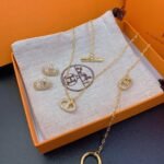 Hermès Set Necklace, Bracelet & Earrings