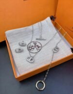 Hermès Set Necklace, Bracelet & Earrings - Image 2