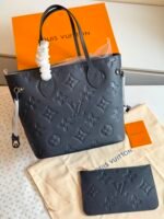 Louis Vuitton Neverfull MM Tote Bag in Two-tone Monogram Empreinte - Image 3