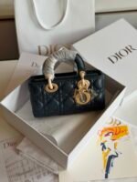 Chirstian Dior Lady D-joy handbags signature cannage stitching and D.I.O.R charms - Image 7