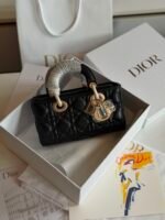 Chirstian Dior Lady D-joy handbags signature cannage stitching and D.I.O.R charms - Image 5