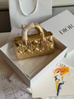 Chirstian Dior Lady D-joy handbags signature cannage stitching and D.I.O.R charms - Image 3