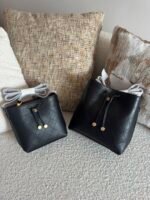 Chanel Bucket Bag in Black calfskin