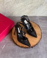 Valentino Garavani Rockstud Ankle Strap Pumps - Image 5