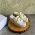 Dior 30 Montaigne Wedge Sandal