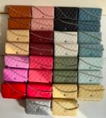Chanel classic wallet on chain (WOC) Cavier leather & CC metal Logo - Image 15