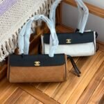Chanel Urban Essentials East-West Shopping Bags with Gold-tone Hardware