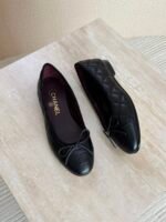 Chanel Washed Out Denim Quilted Ballet - Image 6