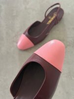 Chanel Two-tone Slingback Flats - Image 3
