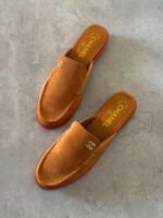 Chanel Mules In Suede Calfskin - Image 4