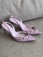 Rene Coavilla Slingback Pumps - Image 5