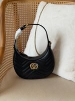 Gucci GG Marmont Half-Moon shaped Mini Bag - Image 2