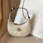 Gucci GG Marmont Half-Moon shaped Mini Bag