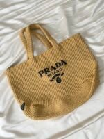 Prada Crochet Tote Bag - Image 2