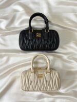 Miu Miu Arcadie Matelassé Nappa Leather Mini-Bag - Image 3