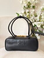 Miu Miu Leather Patchwork Beau Bag - Image 2