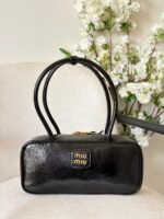Miu Miu Leather Patchwork Beau Bag - Image 5