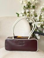 Miu Miu Leather Patchwork Beau Bag - Image 4