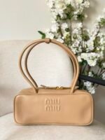 Miu Miu Leather Patchwork Beau Bag - Image 3