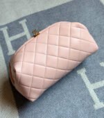 Chanel Quilted Lambskin Clutch - Image 2