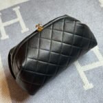 Chanel Quilted Lambskin Clutch