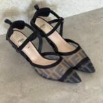 Fendi Fendi Colibrì Lite Pointed-Toe Slingback Pumps