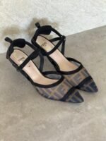 Fendi Fendi Colibrì Lite Pointed-Toe Slingback Pumps