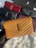 Saint Laurant Cassandre Matelassè envelope wallets - Image 5
