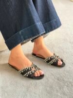 Aquazzura Glamorous Temptation crystal flats - Image 9