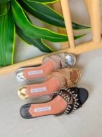 Aquazzura Glamorous Temptation crystal flats - Image 10
