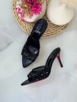 Christian Louboutin Miss Z Degrastrass Perla Mules - Image 4